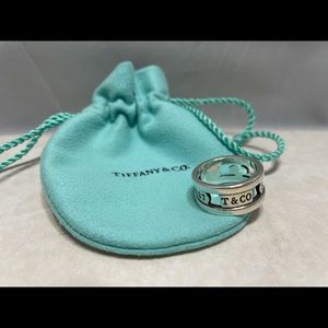 Authentic TIFFANY&CO  1837 Silver Ring